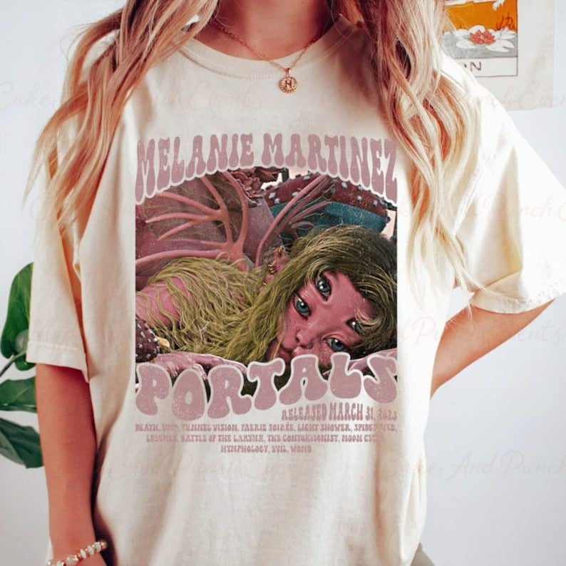 Vintage Melanie Tour Shirt, Portals Tour 2023 Shirt