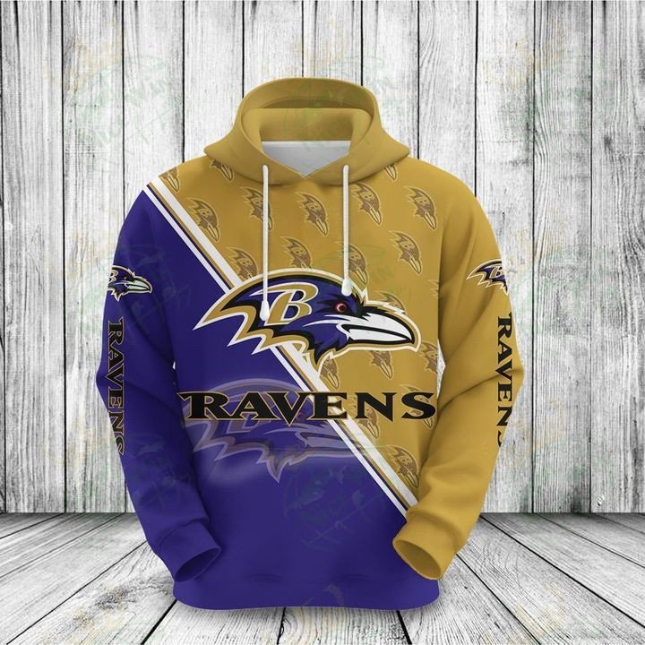 Baltimore Ravens  5 Unisex 3D Hoodie Gift For Fans