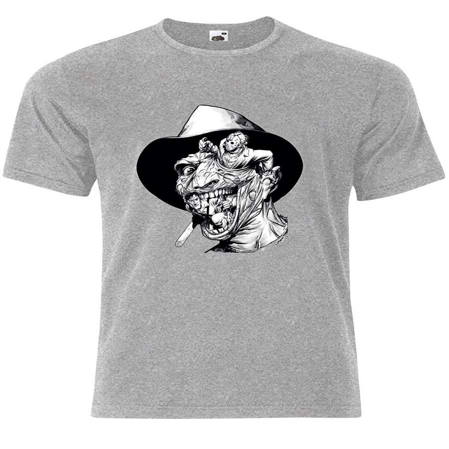 Creepy Halloween 13Th Haunted Nightmares Horror Movies Men’S Fashion T-Shirt