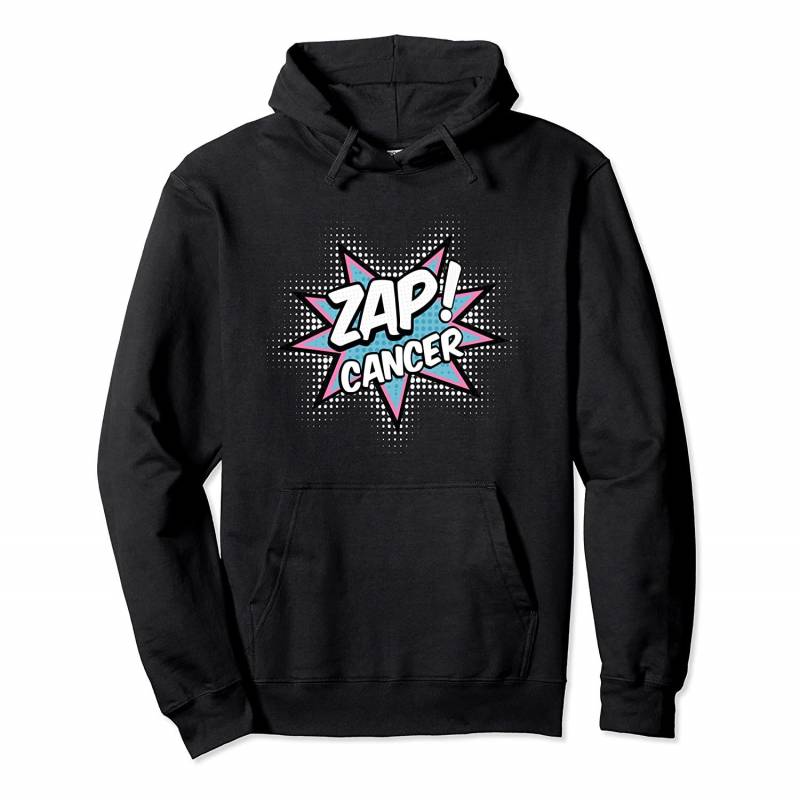 Zap Cancer Male Breast Cancer Awareness Pullover Hoodie