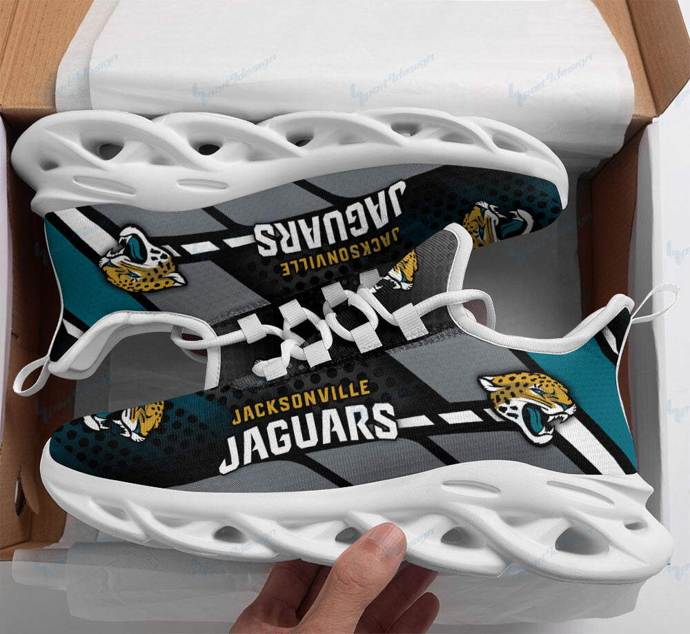 Jacksonville Jaguars Yezy Running Sneakers Bg458