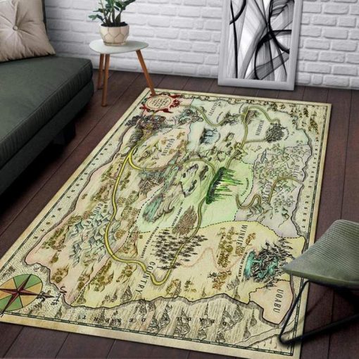 2020 Oz Map Area Rug Living Room Rug Home Decor Home Decor Bedroom Living Room Decor