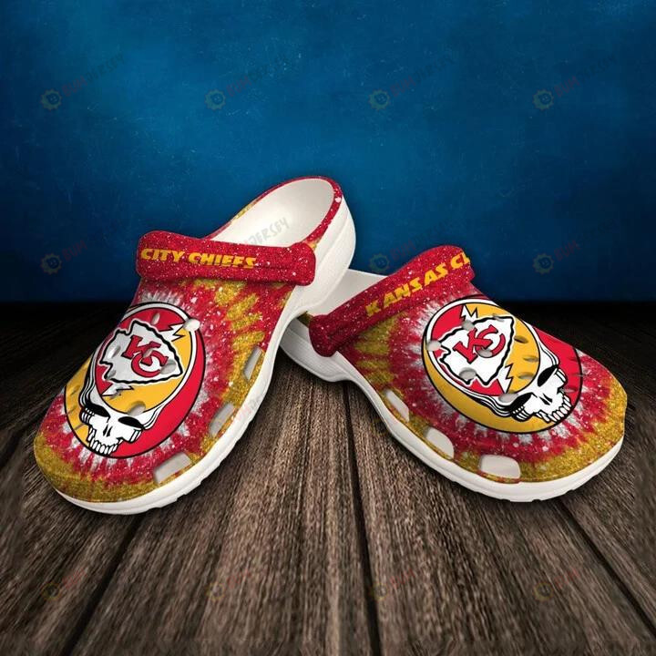 Kansas City Chiefs Red Yellow Crocband Crocs Clogs – Aop Clog