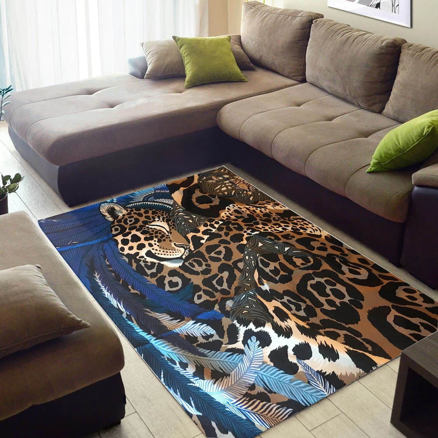 Nice African Style Rugs Attractive Natural Hair African Animals African Large Rug African Living Room Decor Wbg3046