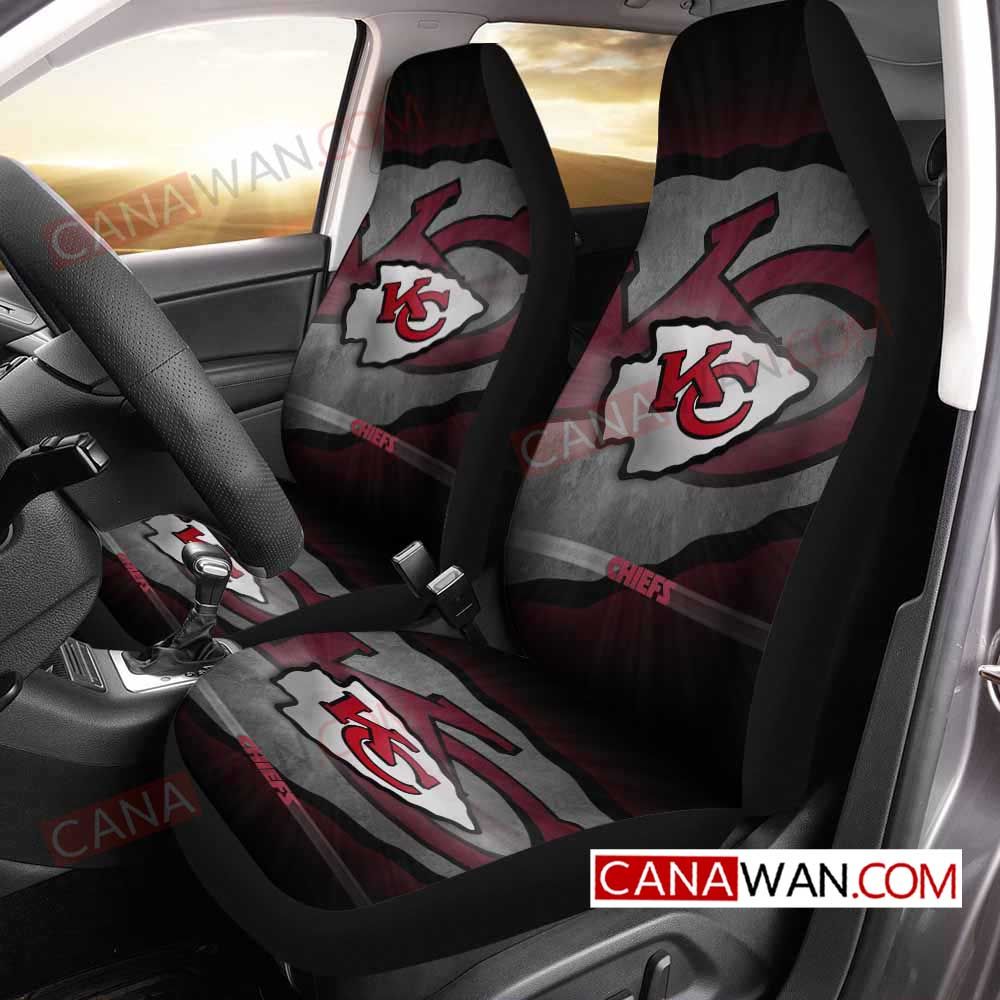 Kansas City Chiefs Style018 3D Customized Personalized Car Seat Cover