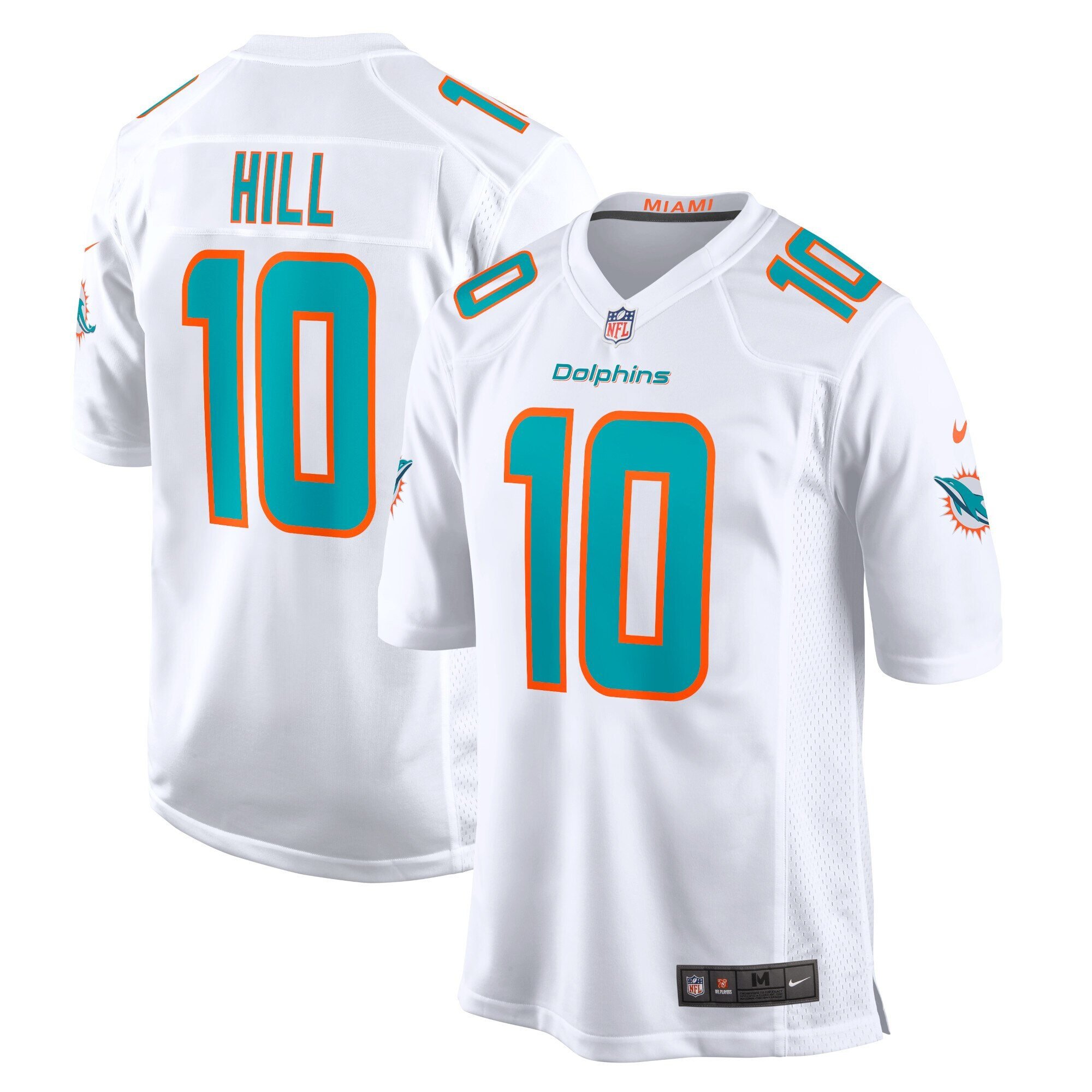 Tyreek Hill Miami Dolphins Game Jersey – All Stitched