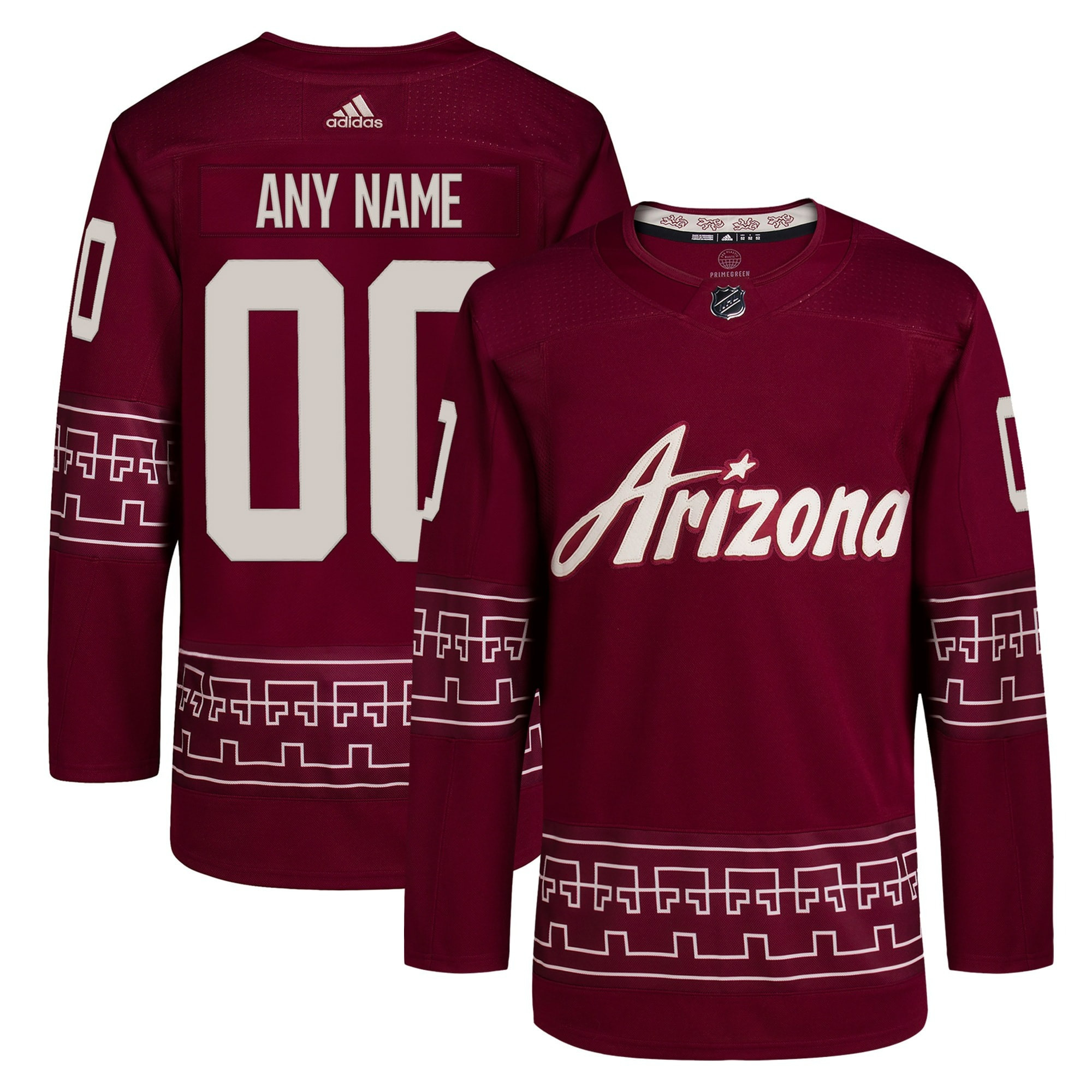 Arizona Coyotes Alternate Primegreen Custom Jersey – All Stitched