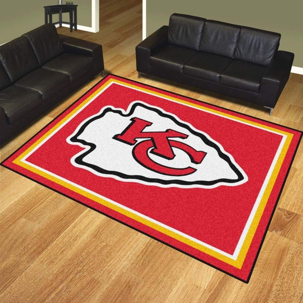 Kansas City Chiefs Area Rug Football Area Rug Floor Décor