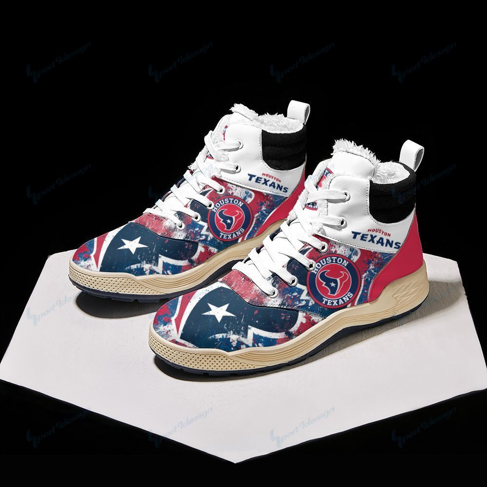 Houston Texans Winter High Top Fashion Sneaker 24