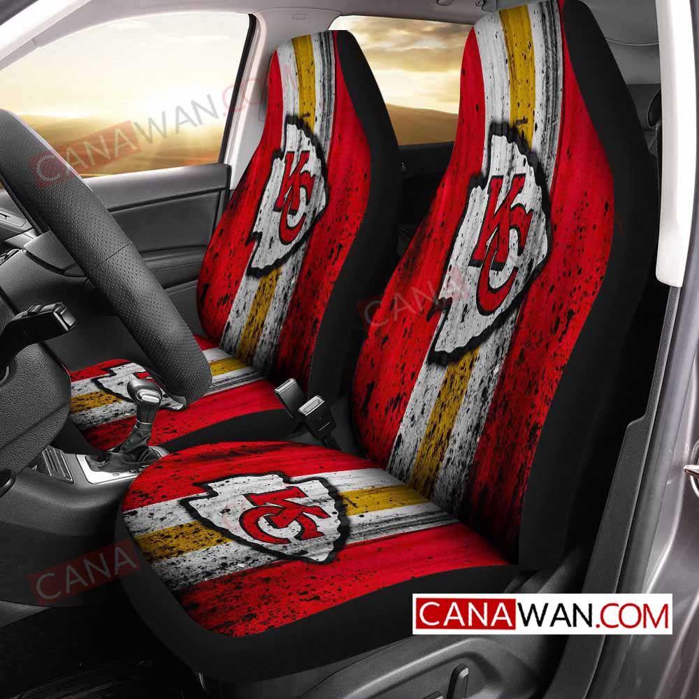 Kansas City Chiefs Style071 (1) 3D Customized Personalized Car Seat Cover