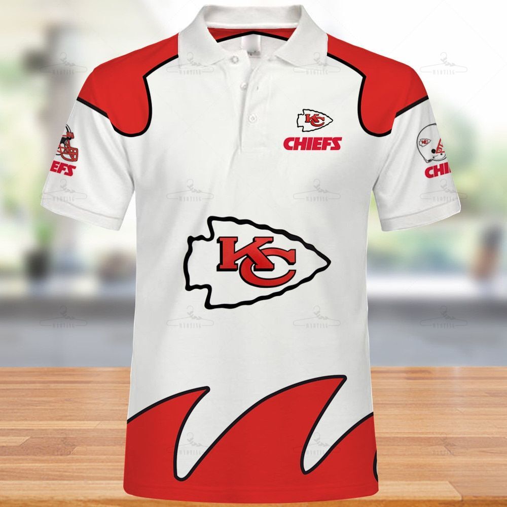 Kansas City Chiefs Polo Shirts Summer Gift S