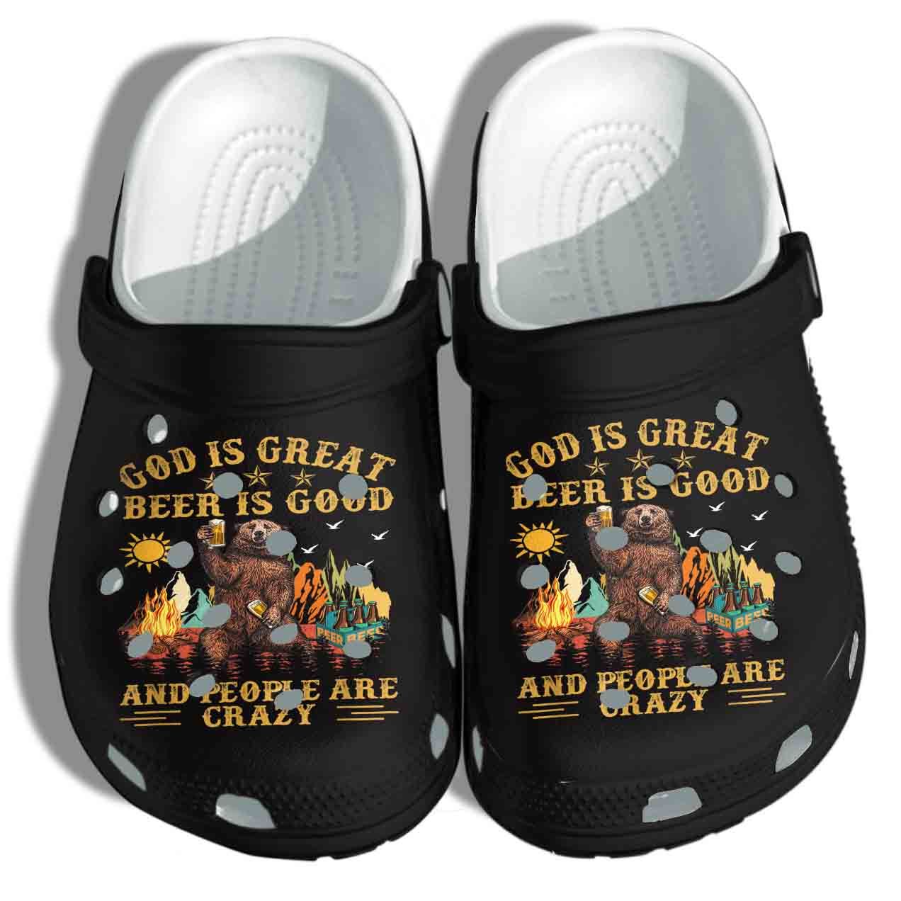 Bear Drinks Beer Shoes – God I &hellip;