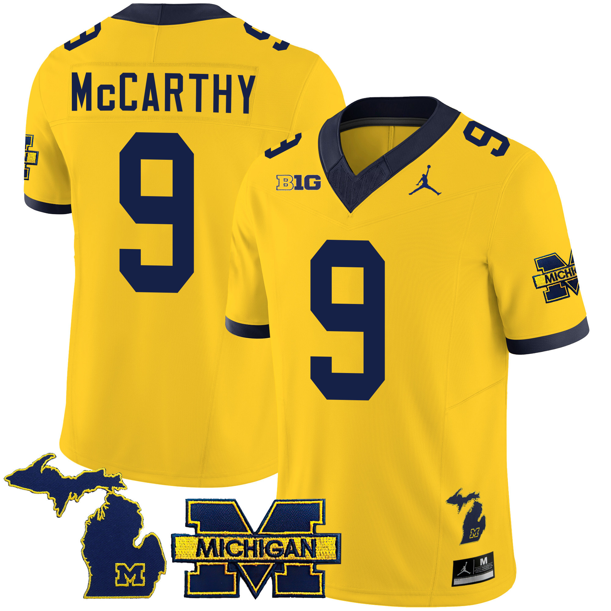 Men'S Michigan Wolverines 2023 Special Jersey V3 - All Stitched ...