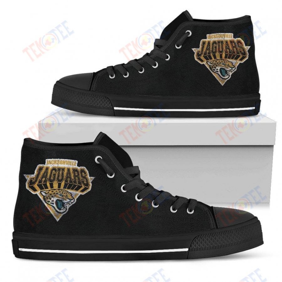 Mens Womens Jacksonville Jaguars High Top Shoes 3D Simple Logoshoes TMT305