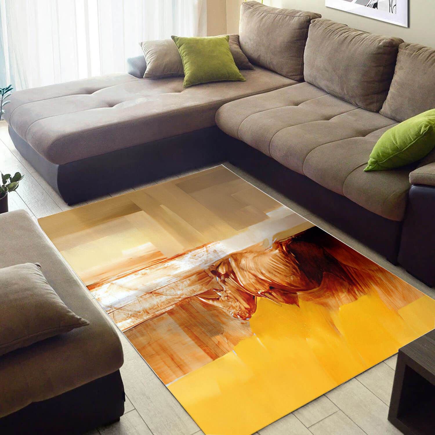 Beautiful African American Rug Retro Afro American Safari Animals African Style Carpet African Inspired Home Decor Bps3025
