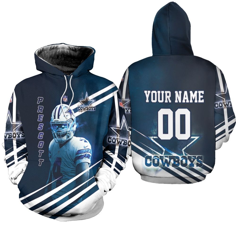 Dak Prescott 4 Dallas Cowboys 3D Per …