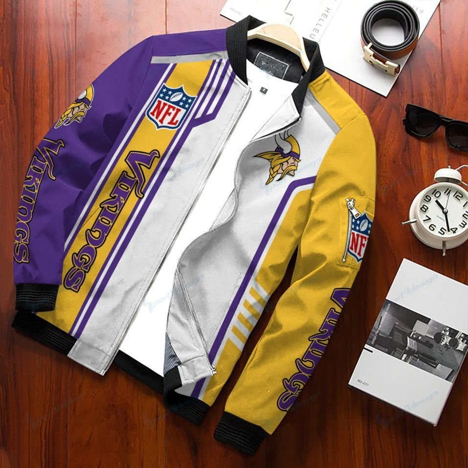 Minnesota Vikings Bomber Jacket 324