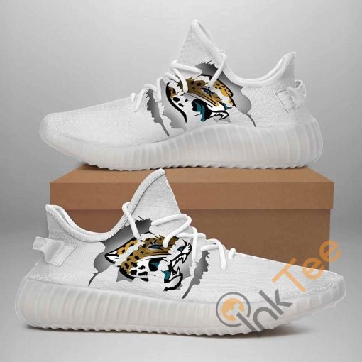 Jacksonville Jaguars Custom Shoes Personalized Name Yeezy Sneakers