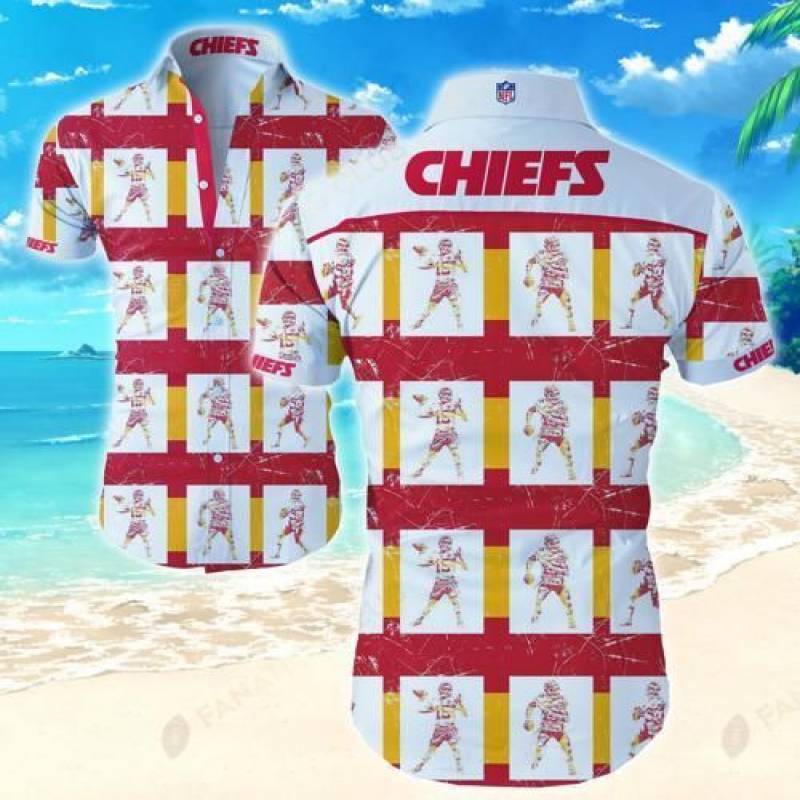 Kansas City Chiefs 5 Hawaii Fit Body Shirt