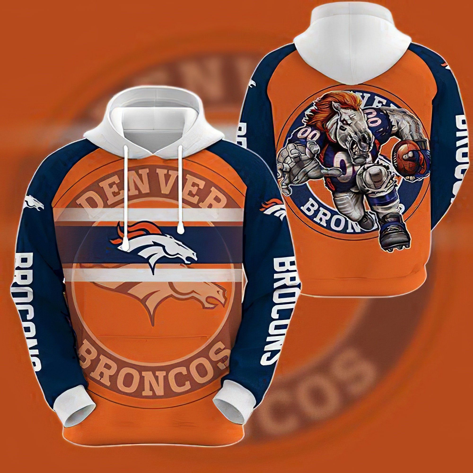 Denver Broncos Custom Design 3D 3D H …