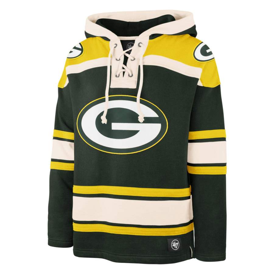 Green Bay Packers ’47 Superior Lacer Hoodie Unisex 3D All Over Print