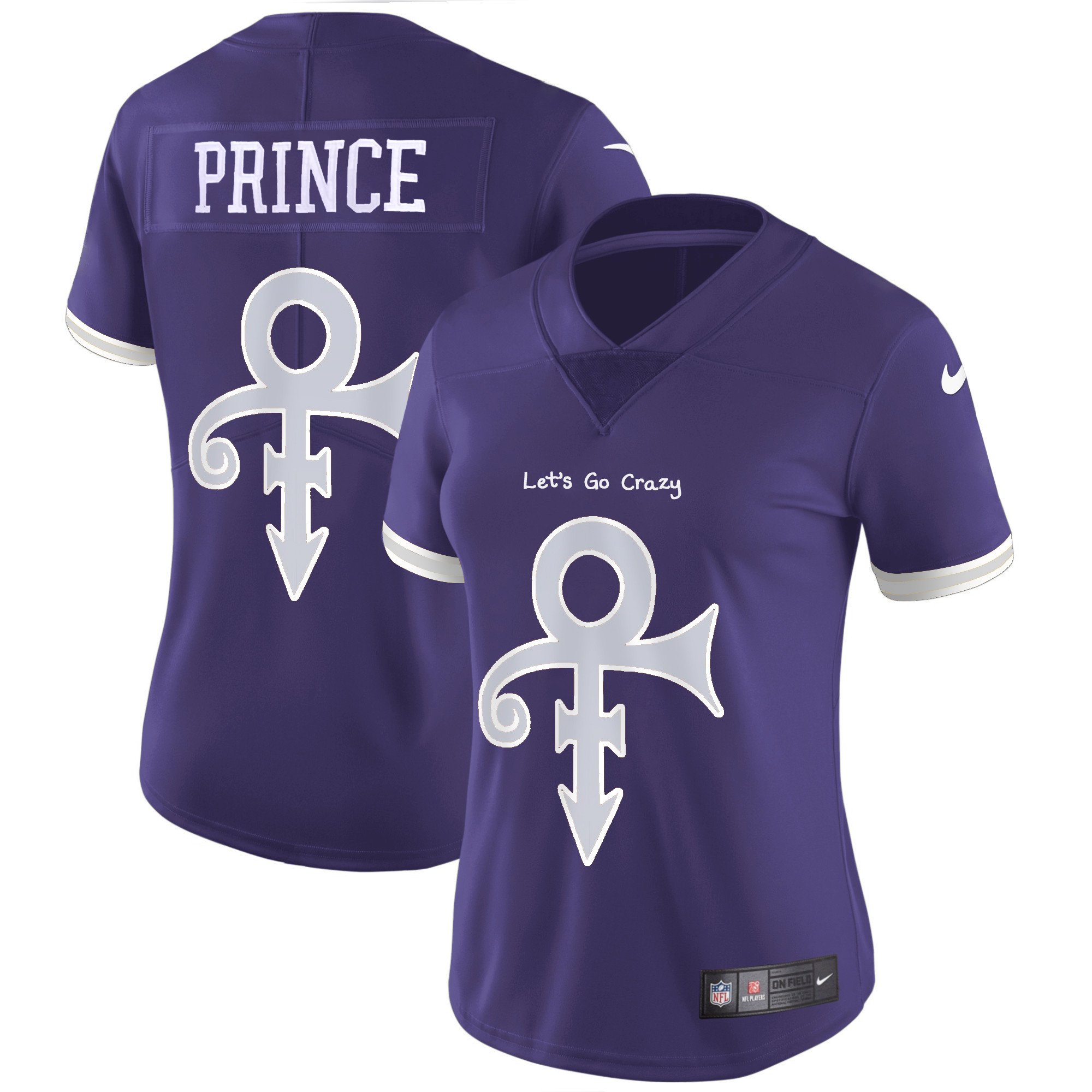 Women’S Prince Purple Jersey – All Stitched