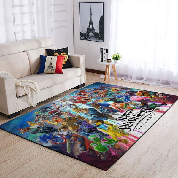 Super Smash Bros Ultimate Area Rug / Gaming GFD 19091608 - Themarketfarmer