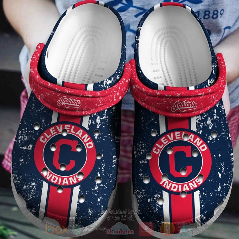 Cleveland Guardians Crocs Crocband Shoes