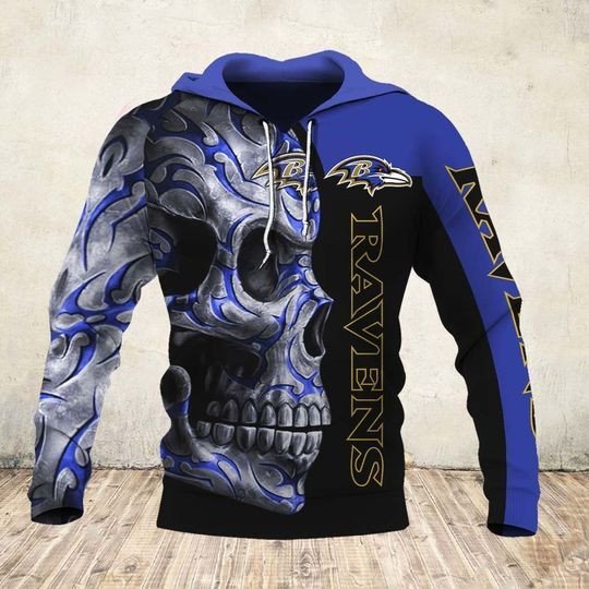 Baltimore Ravens 13 Unisex 3D Hoodie Gift For Fans