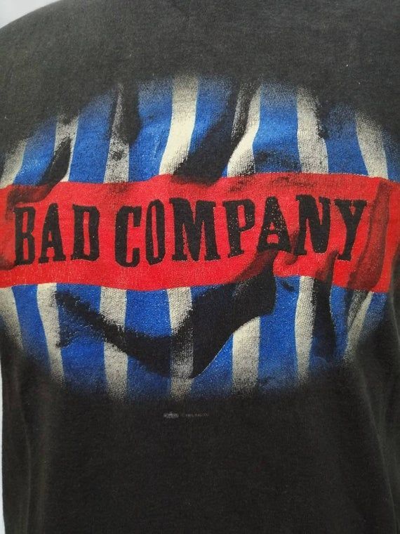 Vtg 1993 Rock Band Bad Company Tour Concert Shirt