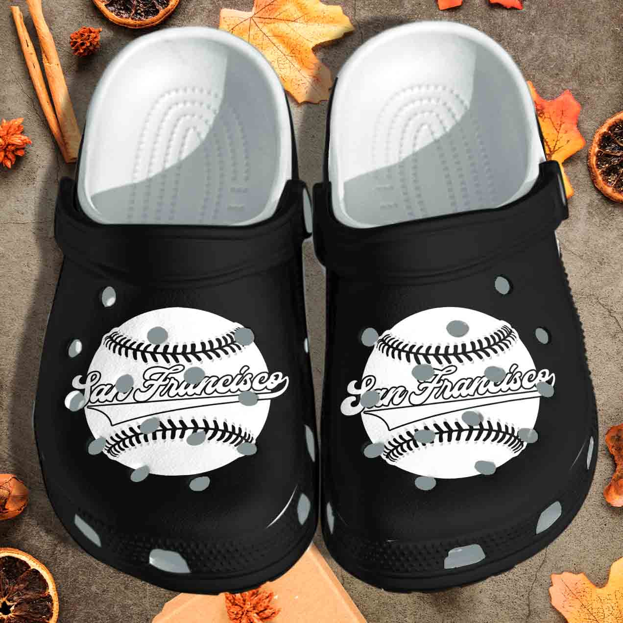 San Francisco Baseball Shoes Crocss Clogs Birthday Gift Men Women – Cr-Sfrancisco1