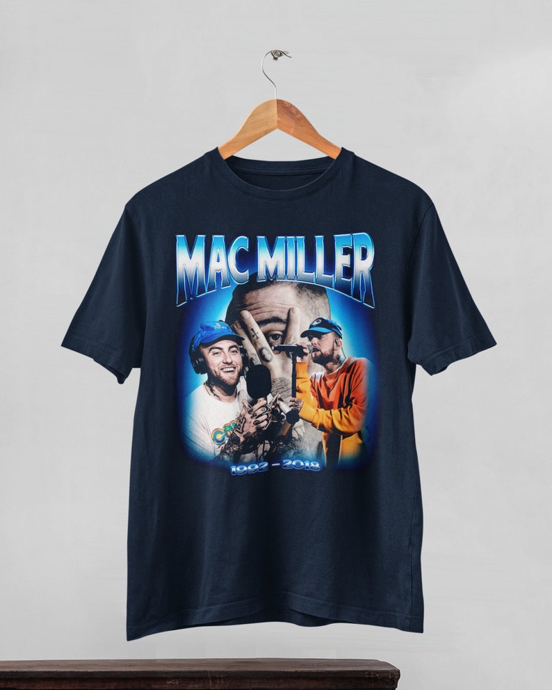 Mac Miller Vintage Bootleg Tee, Mac Miller Shirt, Mac Miller, Bootleg Shirt