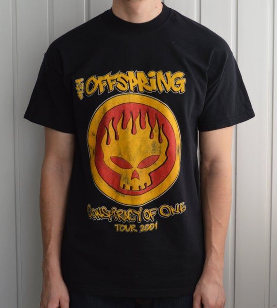 Vintage Offspring Conspiracy Of One 2001 Tour Shirt