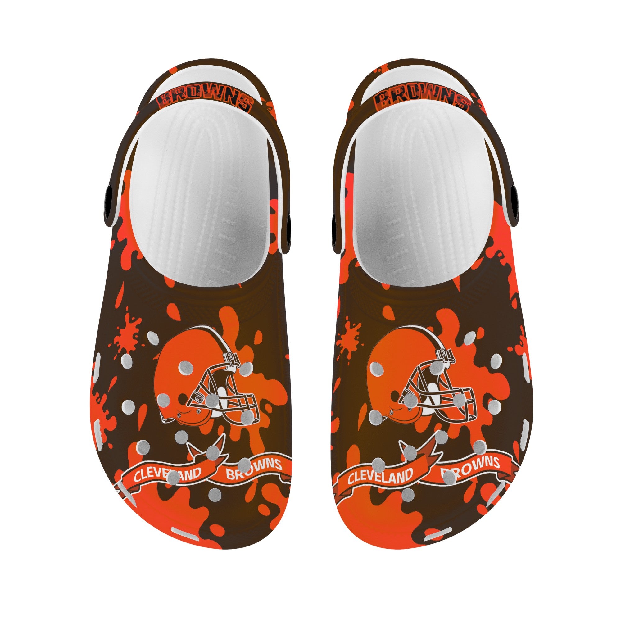 Cleveland Browns Big Logo Crocs