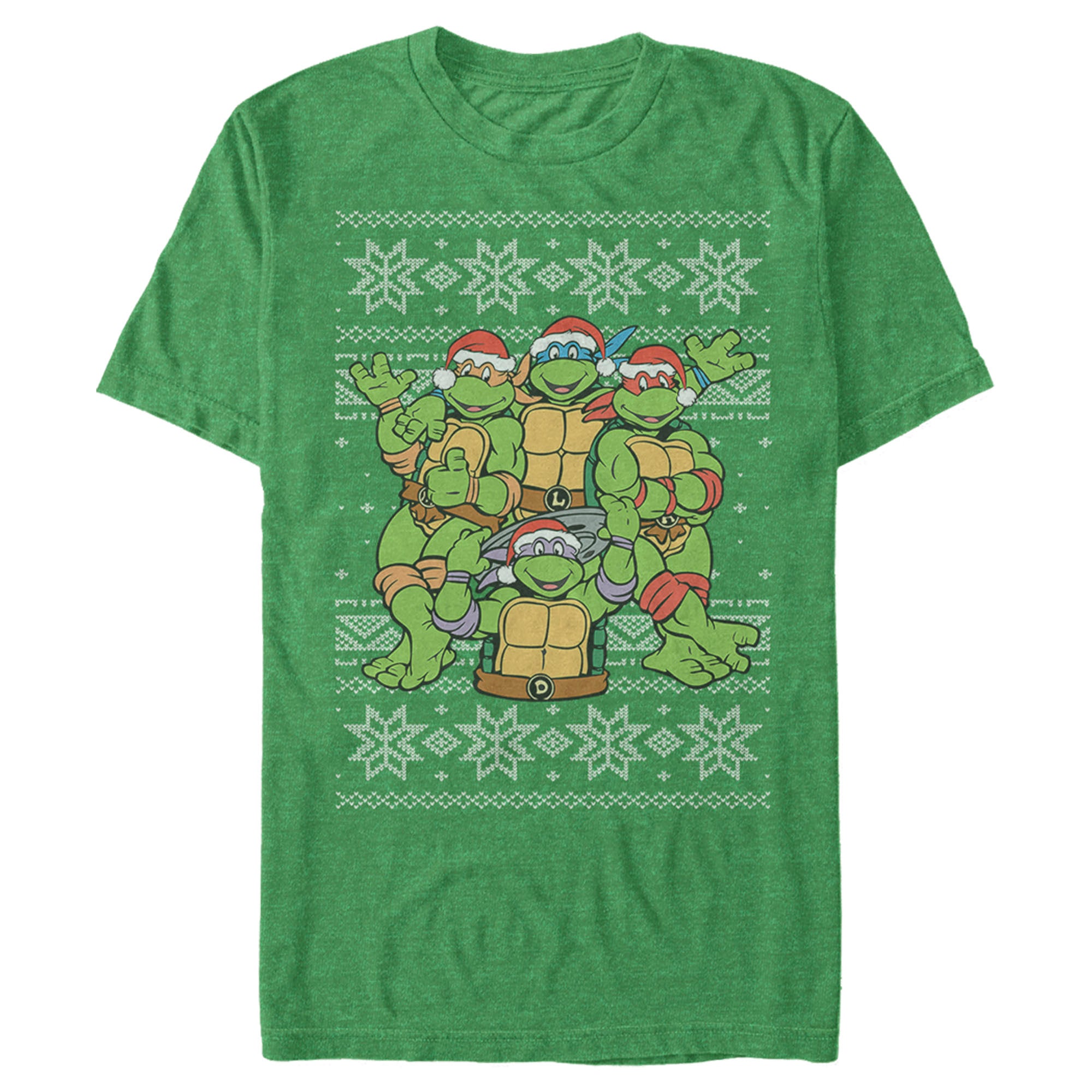 Teenage Mutant Ninja Turtles Men’S Ugly Christmas Sweater  T-Shirt