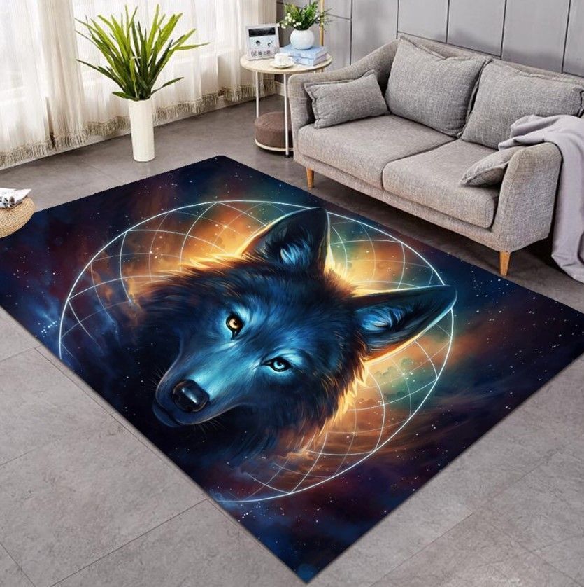 Wolf Eyes Clt240722 Living Room Rug Carpet Area Rug For Living Room Bedroom Rug Home Decor