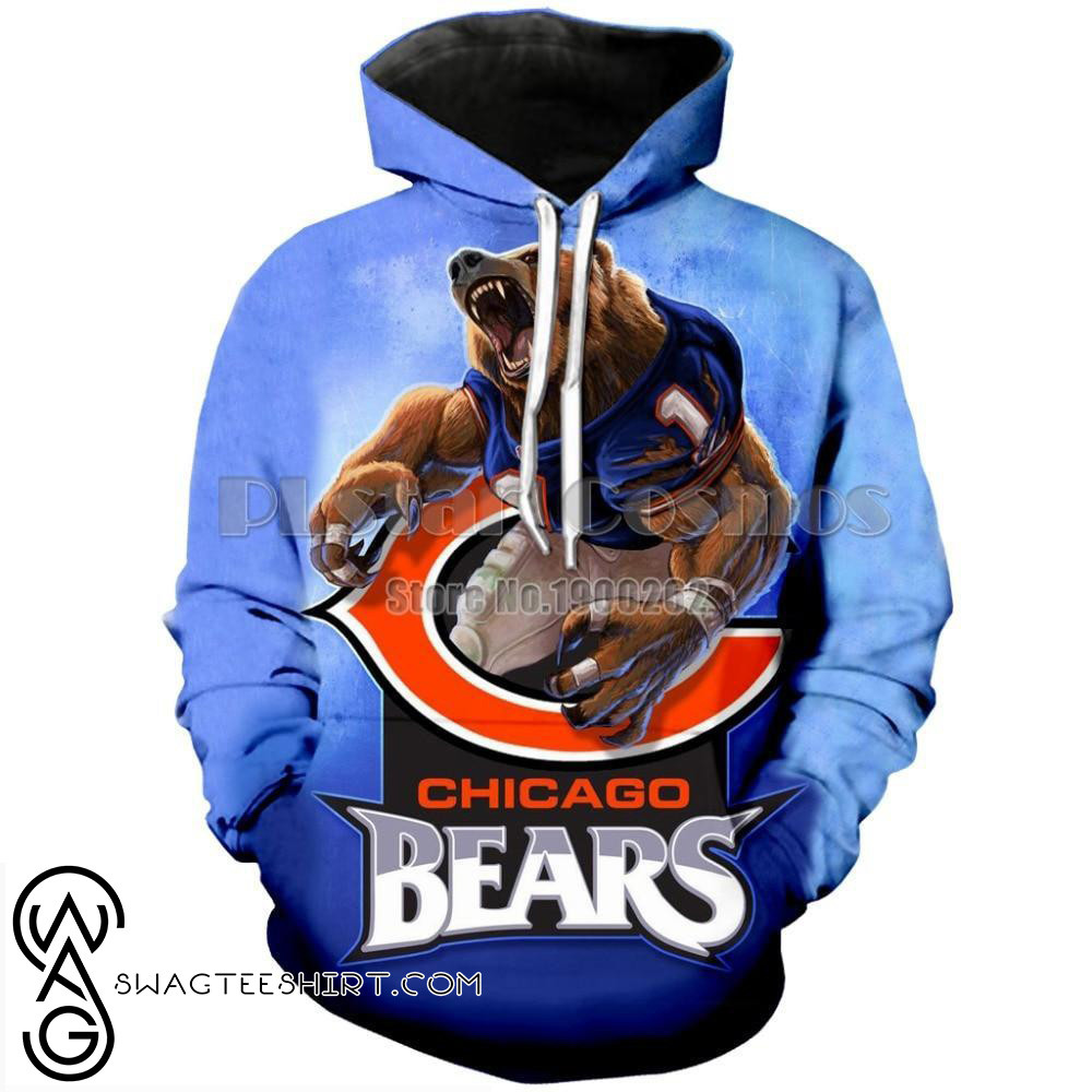 Chicago Bears And 52 Unisex 3D Hoodie Gift For Fans