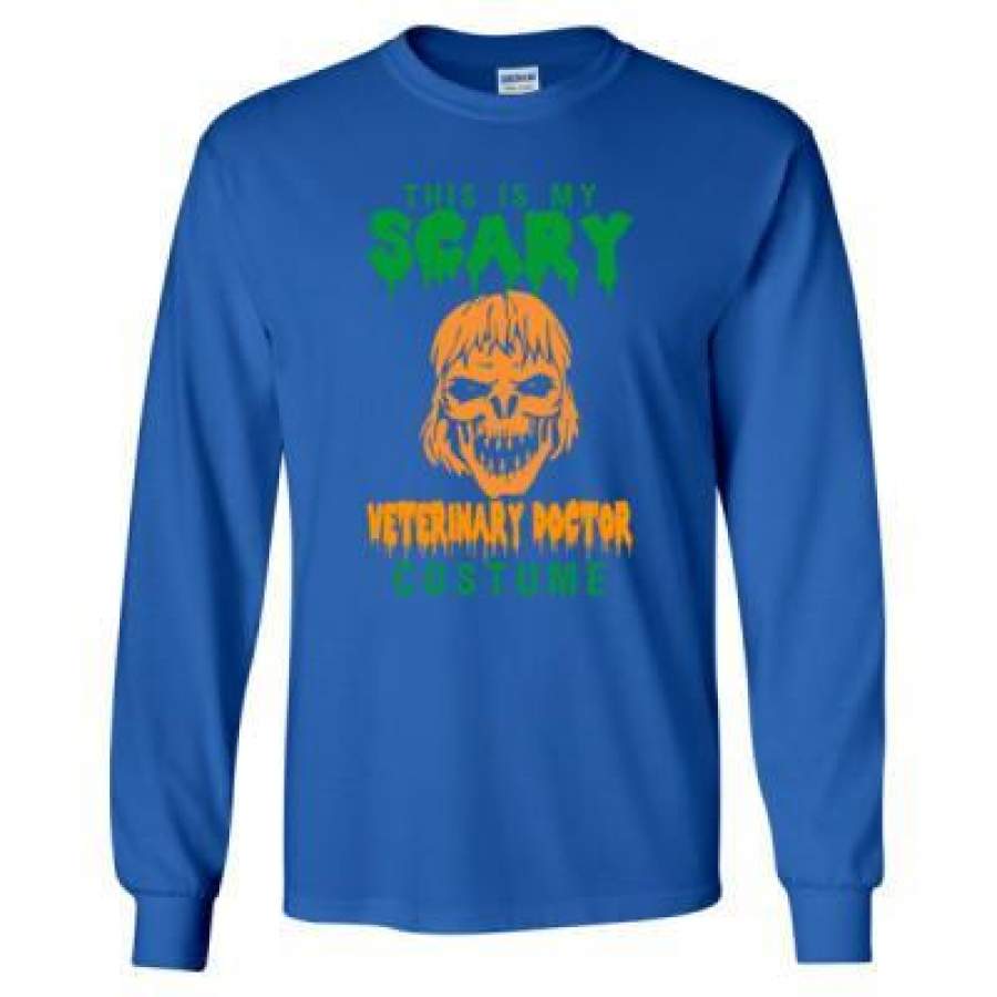 AGR This Is My Scary Veterinary Doctor Costume Halloween – Long Sleeve T-Shirt