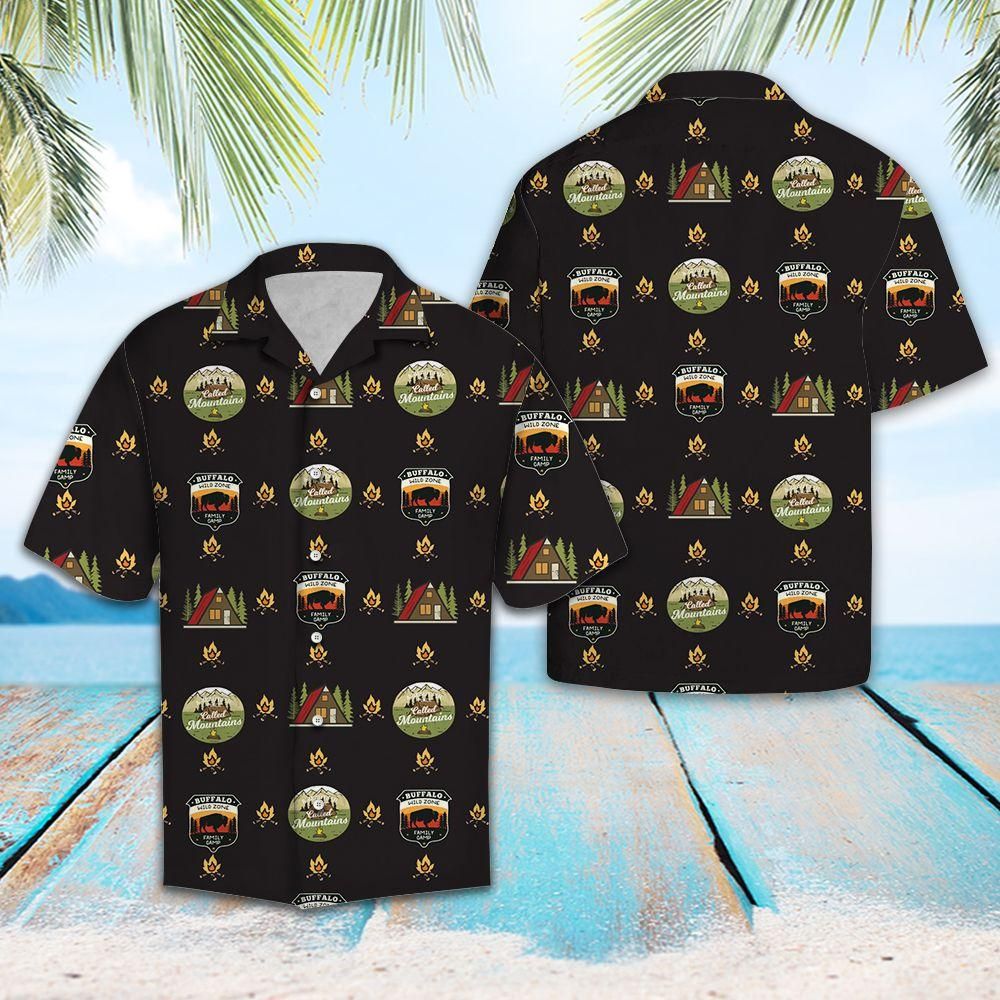 Aloha Shirt Camping Night G5721 – Hawaiian Shirt