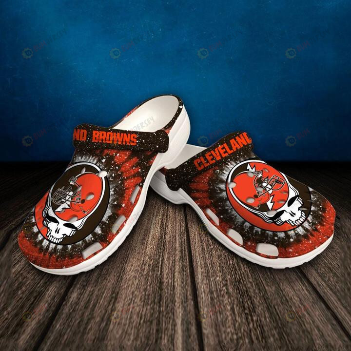 Cleveland Browns In Red Crocband Crocs Clogs – Aop Clog