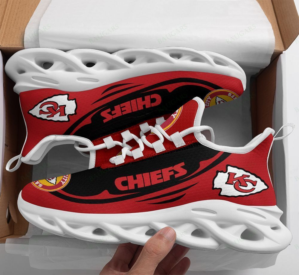 Kansas City Chiefs Yezy Running Sneakers Art 841