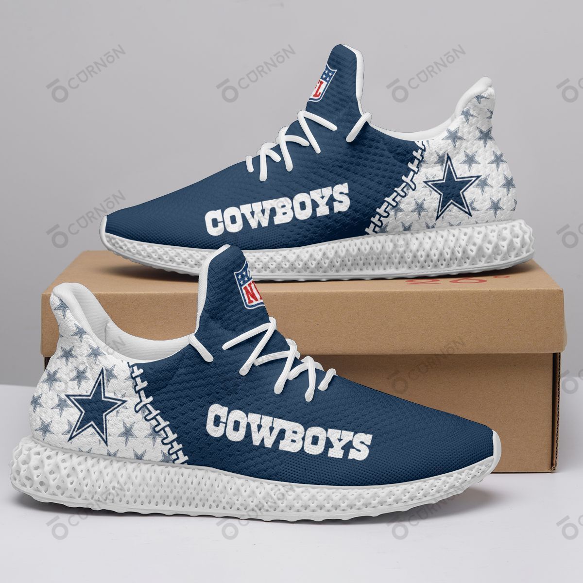 Dallas Cowboys 4D Future Sneakers 66