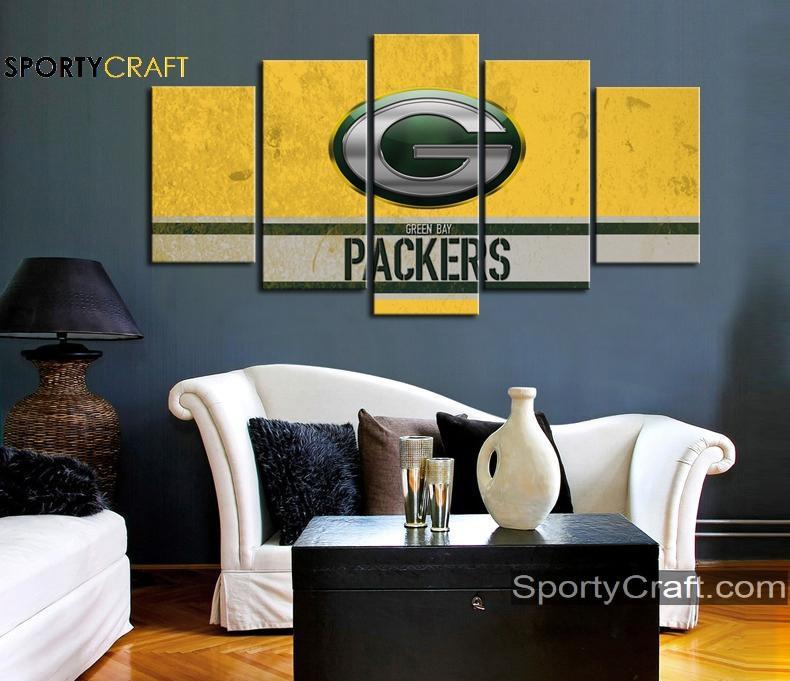 Green Bay Packers Wall Canvas – Donelanetop Store