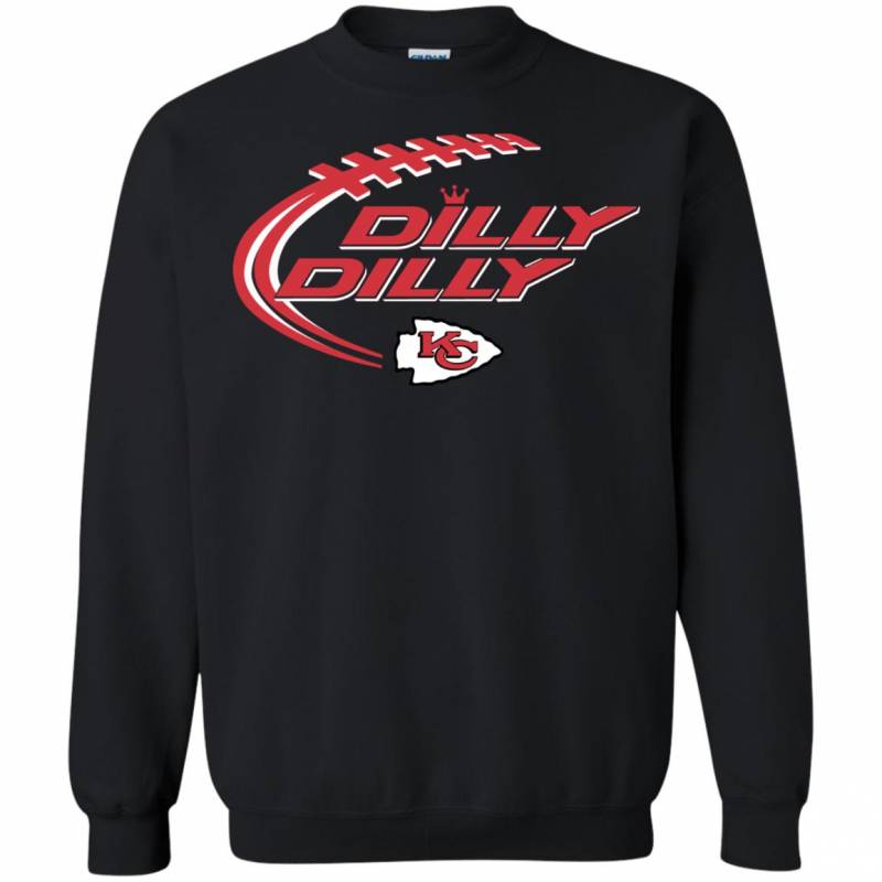 Dilly Dilly! Kansas City Chiefs T-shirts Long Sleeve Sweatshirts Hoodies