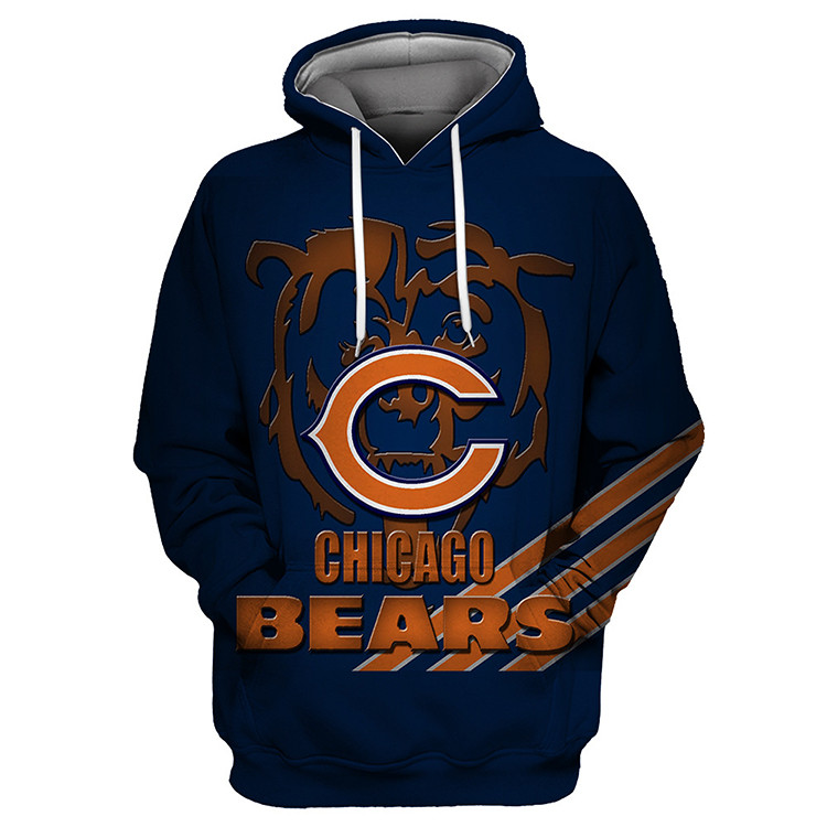 Chicago Bears Style 5 66 Unisex 3D Hoodie Gift For Fans