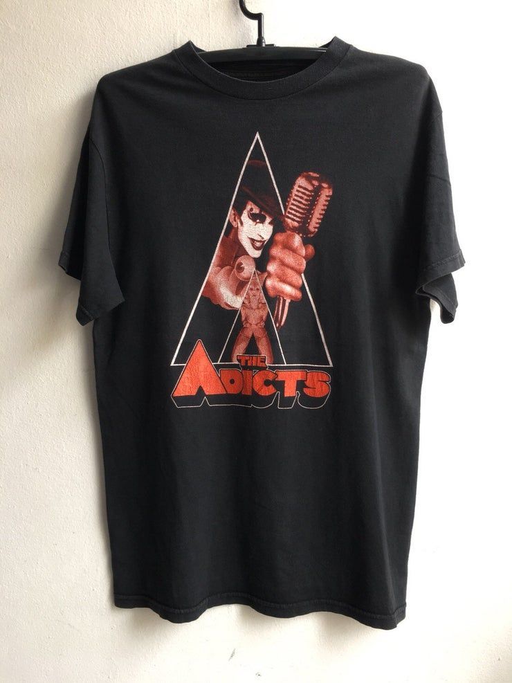 2000S The Adicts Punk Clockwork Vintage Music Shirt