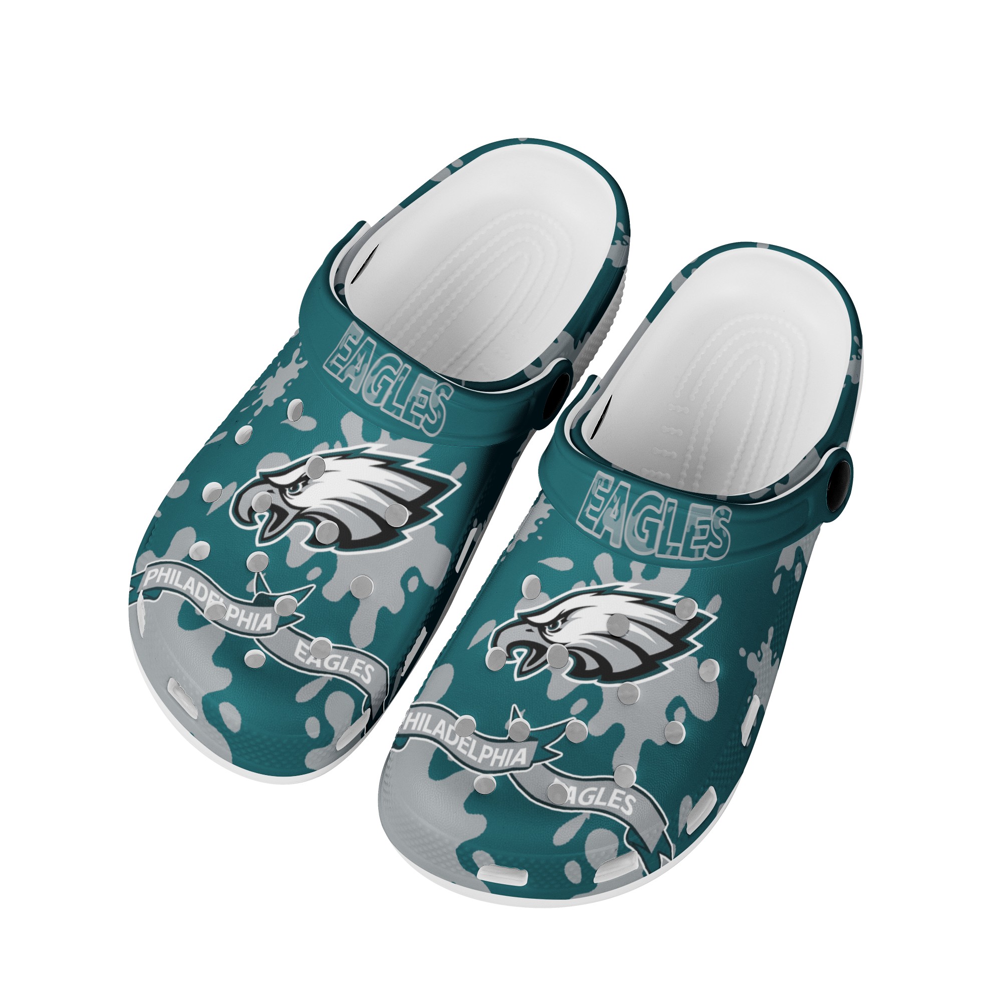 Philadelphia Eagles Shoes Cute Crocs Shoes For Fans