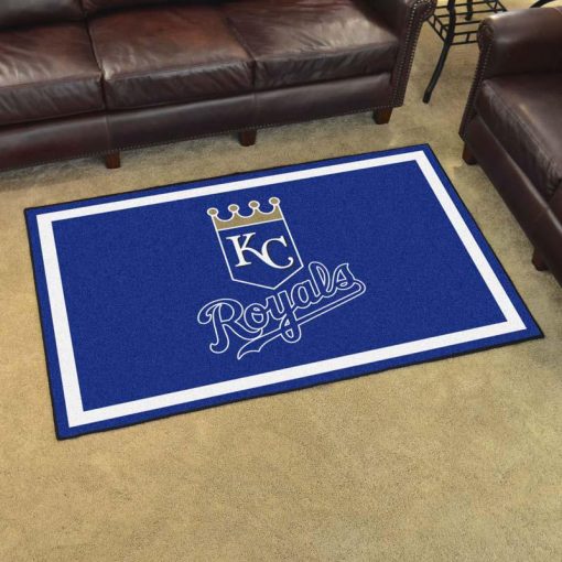 Kansas City Royals Logo Custom Area Rug Carpet Full Sizes Home Living Rugs Carpet Decor