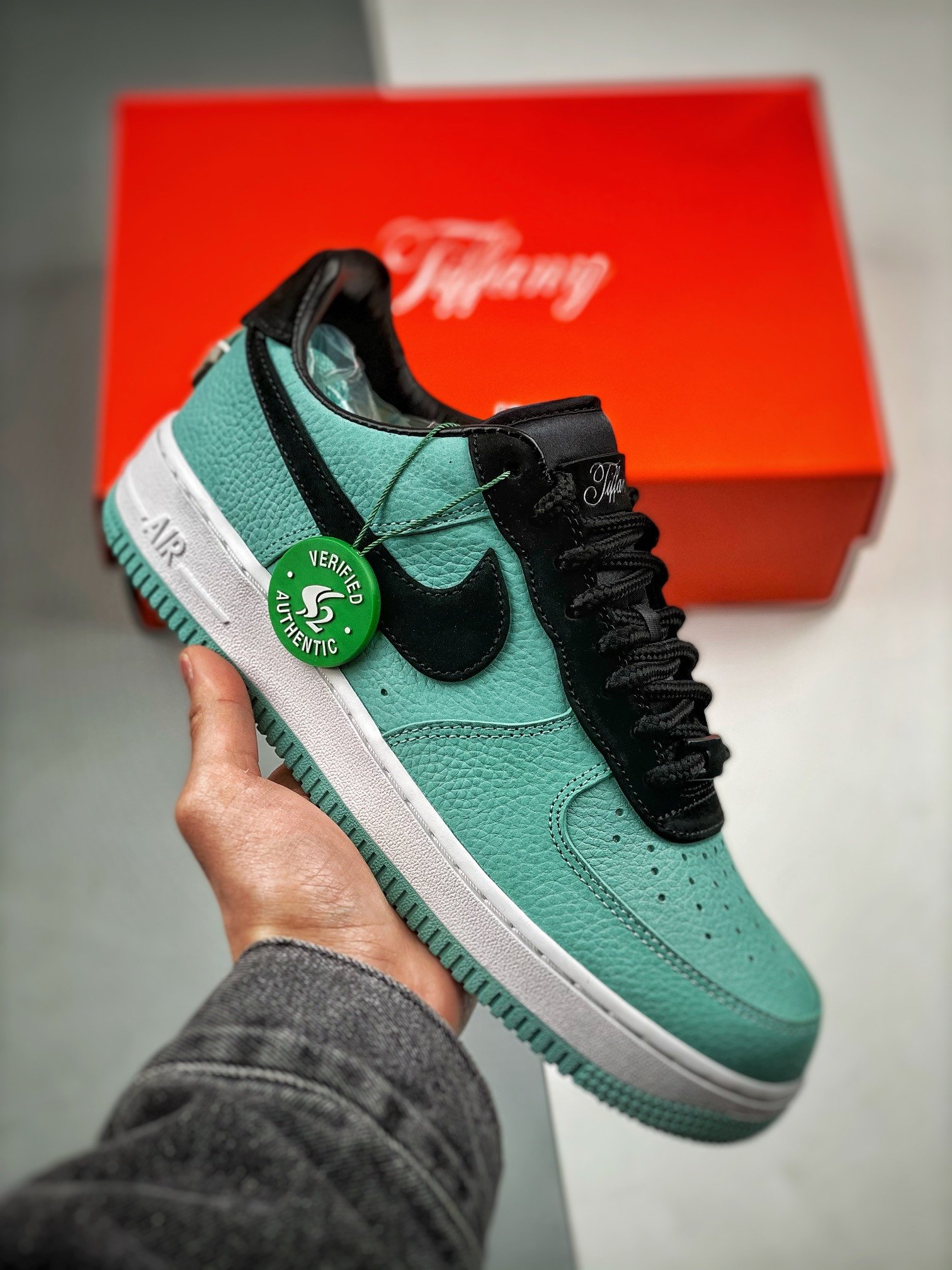 Fany &#038 Co. x Nike Air Force 1 Low Green Black Custom 5340942