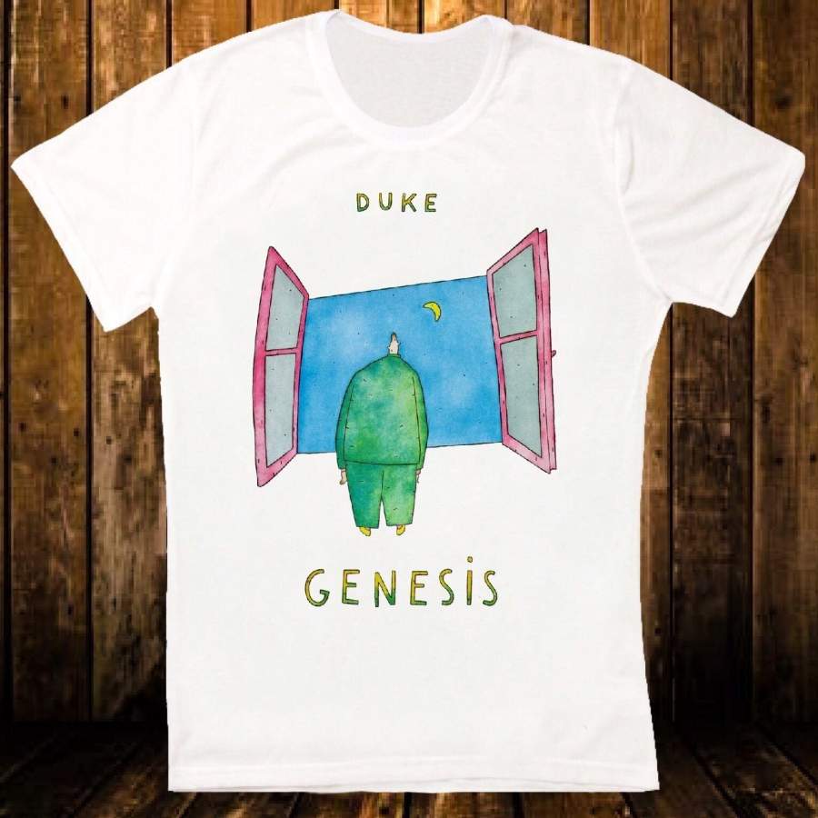 Genesis Duke Musique Rock R¨¦tro Indie Vintage Hipster Unisexe T Shirt